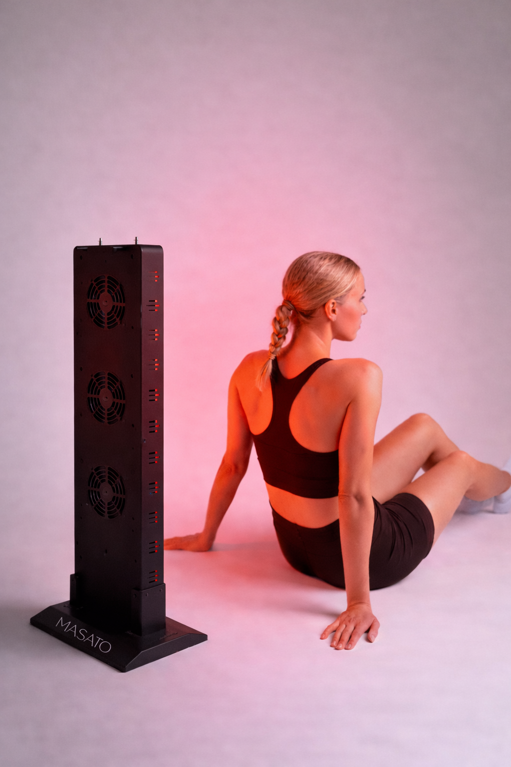 Rødt Lyspanel 1500W